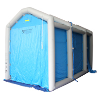 Pneumatic Shower Shelters
